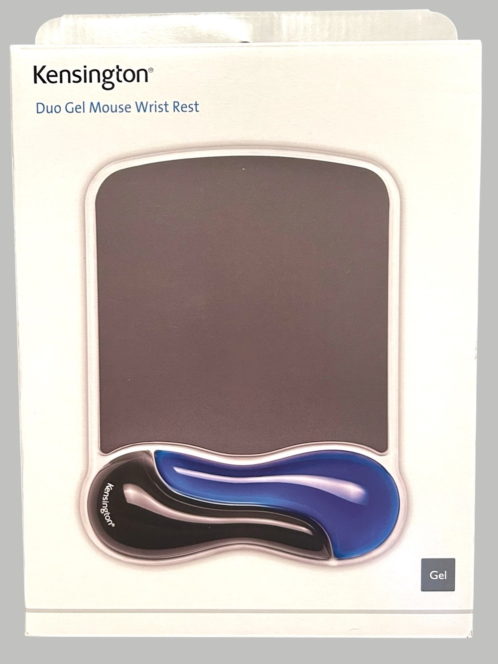 NEW Kensington Duo Gel Mouse Wrist Rest – Blue/Black - NEW